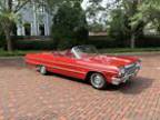 1964 Chevrolet Impala impala 1964 Chevrolet Impala Convertible Red RWD Automatic
