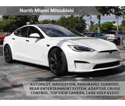 2022 Tesla Model S Base is a White 2022 Tesla Model S Base Hatchback in Miami FL
