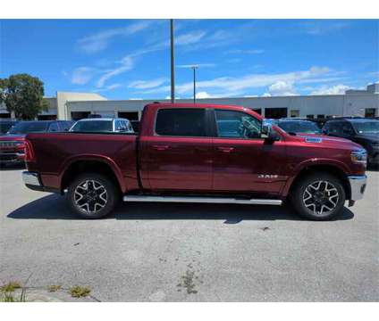 2025 Ram 1500 Laramie is a Red 2025 RAM 1500 Model Laramie Truck in Naples FL