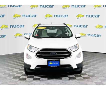2019 Ford EcoSport SE is a White 2019 Ford EcoSport SE Station Wagon in North Kingstown RI