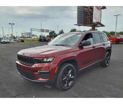 2023 Jeep Grand Cherokee Limited 4x4 is a Red 2023 Jeep grand cherokee Limited Car for Sale in Bourbonnais IL