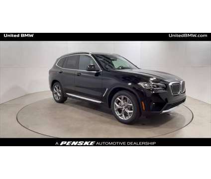 2024 BMW X3 sDrive30i is a Black 2024 BMW X3 sDrive30i SUV in Alpharetta GA