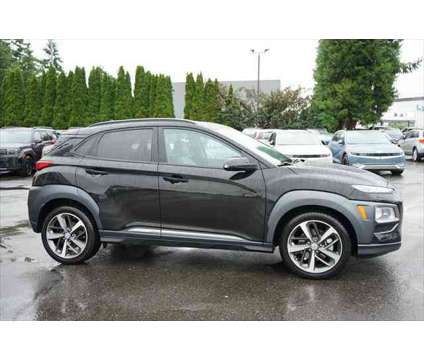 2021 Hyundai Kona Ultimate is a Black 2021 Hyundai Kona Ultimate SUV in Edmonds WA