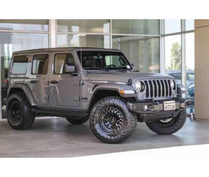 2021 Jeep Wrangler Unlimited Sahara Altitude is a Grey 2021 Jeep Wrangler Unlimited SUV in Ontario CA