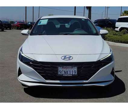 2023 Hyundai Elantra SEL is a White 2023 Hyundai Elantra Sedan in Fontana CA