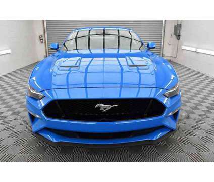 2022 Ford Mustang GT Premium Fastback is a Blue 2022 Ford Mustang GT Coupe in Lawrence KS