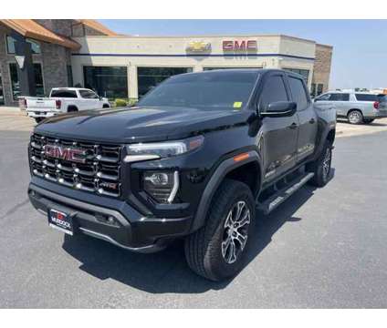 2023 GMC Canyon 4WD Crew Cab Short Box AT4 is a Black 2023 GMC Canyon Truck in Logan UT
