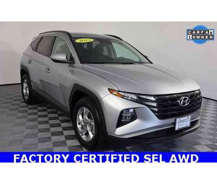 2023 Hyundai Tucson SEL is a Silver 2023 Hyundai Tucson SUV in Johnston RI