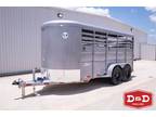 2024 Delco Trailers 16 Ft Stock Bar Top Stock
