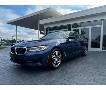 2021 BMW 5 Series xDrive is a Blue 2021 BMW 5-Series Sedan in Mechanicsburg PA