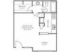 Hillcrest Apartments - Efficiency - Sunstone
