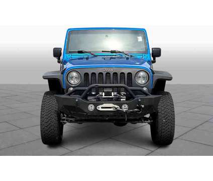 2016UsedJeepUsedWrangler UnlimitedUsed4WD 4dr is a Blue 2016 Jeep Wrangler Unlimited Car for Sale in Tulsa OK
