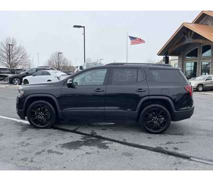 2023 GMC Acadia SLE is a Black 2023 GMC Acadia SLE SUV in Logan UT