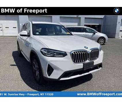 2022 BMW X3 xDrive30i is a White 2022 BMW X3 xDrive30i SUV in Freeport NY