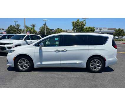 2022 Chrysler Pacifica Limited is a White 2022 Chrysler Pacifica Limited Car for Sale in Cerritos CA