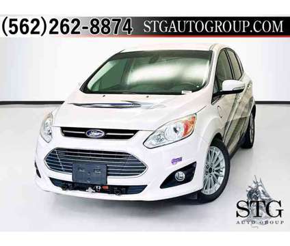 2016 Ford C-Max Energi SEL is a Silver, White 2016 Ford C-Max Energi SEL Car for Sale in Bellflower CA