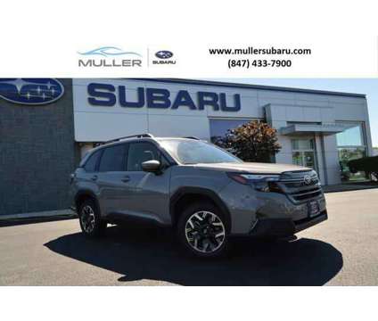 2025 Subaru Forester Premium is a White 2025 Subaru Forester 2.5i Station Wagon in Highland Park IL