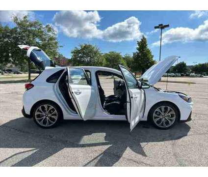 2019 Hyundai Elantra GT N Line is a White 2019 Hyundai Elantra GT Hatchback in Lincolnwood IL