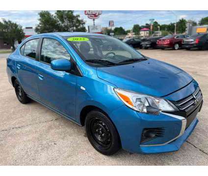 2022 Mitsubishi Mirage G4 for sale is a Blue 2022 Mitsubishi Mirage G4 Car for Sale in Fayetteville AR