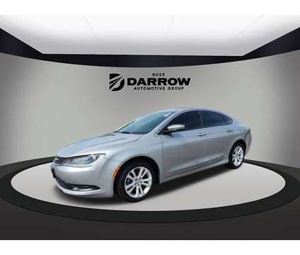 2016 Chrysler 200 Touring is a Silver 2016 Chrysler 200 Model Touring Sedan in West Bend WI