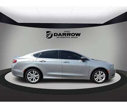 2016 Chrysler 200 Touring is a Silver 2016 Chrysler 200 Model Touring Sedan in West Bend WI
