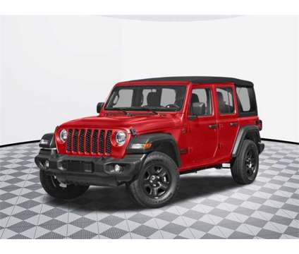 2024 Jeep Wrangler Sport S is a Red 2024 Jeep Wrangler Sport SUV in Owings Mills MD