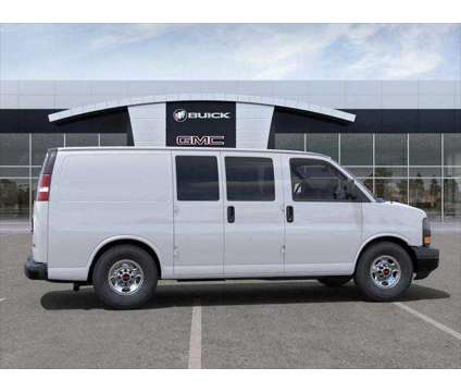 2024 GMC Savana Cargo RWD 2500 Regular Wheelbase Work Van is a White 2024 GMC Savana Car for Sale in Union NJ