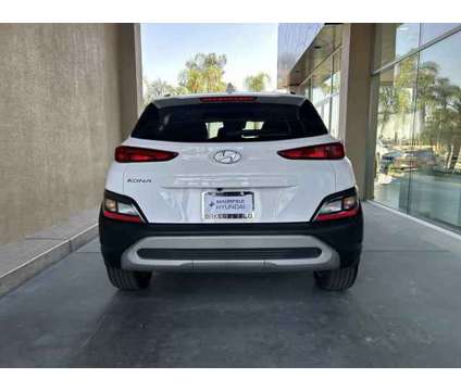 2023 Hyundai Kona SEL is a White 2023 Hyundai Kona SEL SUV in Bakersfield CA