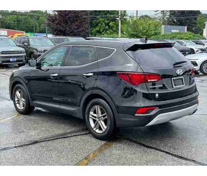 2017 Hyundai Santa Fe Sport 2.4L is a Black 2017 Hyundai Santa Fe Sport 2.4L SUV in Milford MA