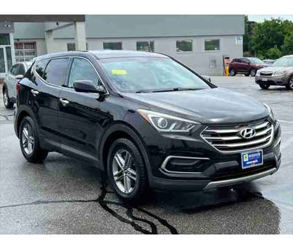 2017 Hyundai Santa Fe Sport 2.4L is a Black 2017 Hyundai Santa Fe Sport 2.4L SUV in Milford MA