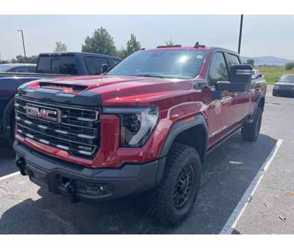 2024 GMC Sierra 2500HD 4WD Crew Cab Standard Bed AT4X is a Red 2024 GMC Sierra 2500 H/D Truck in Logan UT