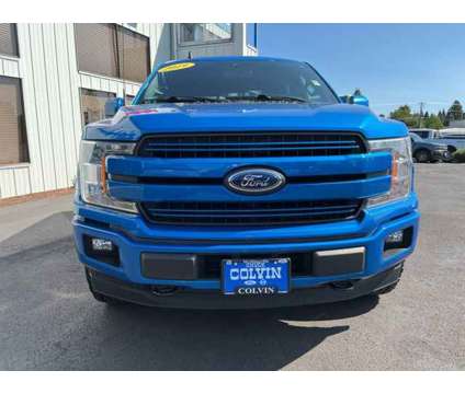 2019 Ford F-150 Lariat is a Blue 2019 Ford F-150 Lariat Car for Sale in Mcminnville OR