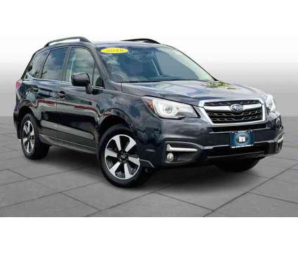 2018UsedSubaruUsedForesterUsed2.5i CVT is a Grey 2018 Subaru Forester Car for Sale in Manchester NH