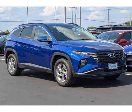 2022 Hyundai Tucson SEL is a Blue 2022 Hyundai Tucson SUV in Aurora IL