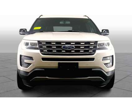 2017UsedFordUsedExplorerUsed4WD is a Silver, White 2017 Ford Explorer Car for Sale in Hanover MA