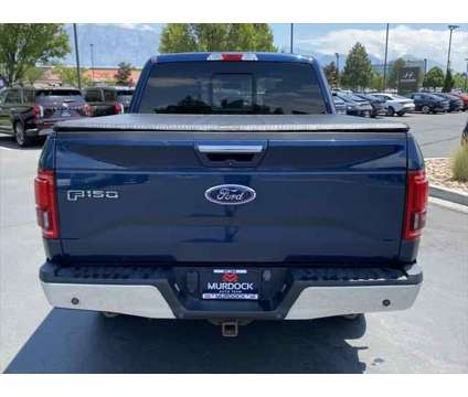2015 Ford F-150 LARIAT is a Blue 2015 Ford F-150 Lariat Truck in Lindon UT