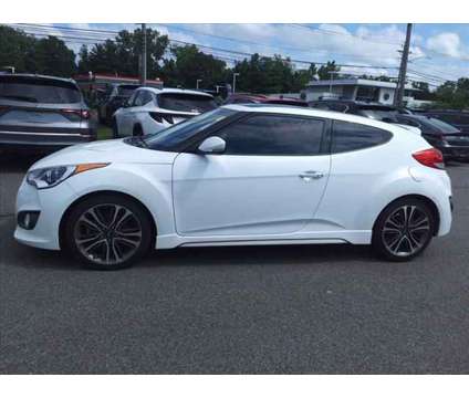 2016 Hyundai Veloster Turbo is a White 2016 Hyundai Veloster Turbo Car for Sale in Meriden CT