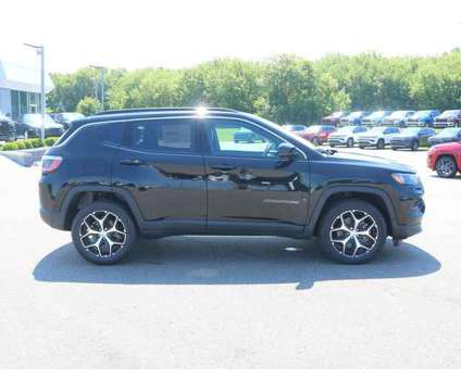 2024 Jeep Compass Limited is a Black 2024 Jeep Compass Limited SUV in Fowlerville MI