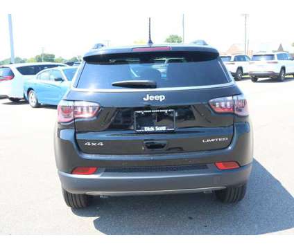 2024 Jeep Compass Limited is a Black 2024 Jeep Compass Limited SUV in Fowlerville MI