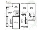 Webster Woods Townhouse Apartments - 2 Bedroom - 1.5 Bath Townhouse