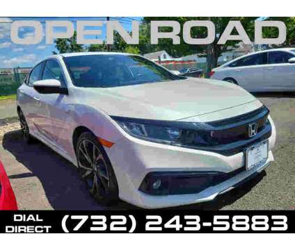 2021UsedHondaUsedCivicUsedCVT is a Silver, White 2021 Honda Civic Car for Sale in Edison NJ