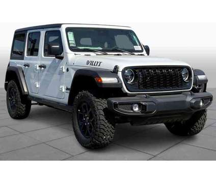 2024NewJeepNewWranglerNew4 Door 4x4 is a White 2024 Jeep Wrangler Car for Sale in Rockwall TX