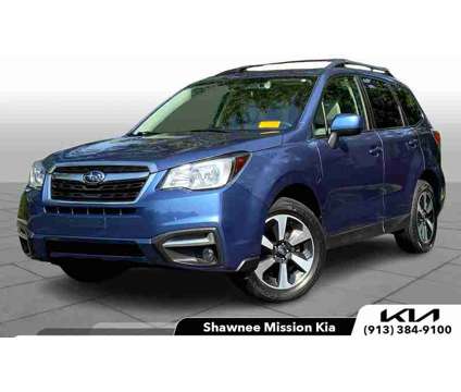 2018UsedSubaruUsedForesterUsed2.5i CVT is a Blue 2018 Subaru Forester Car for Sale in Overland Park KS