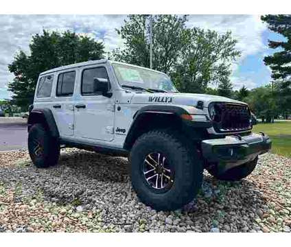 2024 Jeep Wrangler Willys is a White 2024 Jeep Wrangler Car for Sale in Pataskala OH