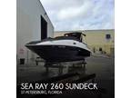 Sea Ray 260 sundeck Deck Boats 2011
