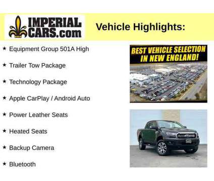 2021UsedFordUsedRangerUsed4WD SuperCrew 5 Box is a Black 2021 Ford Ranger Car for Sale in Mendon MA