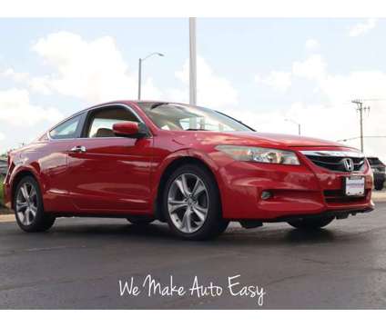 2012 Honda Accord Cpe EX-L is a Red 2012 Honda Accord Car for Sale in Loves Park IL
