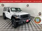 2024 Jeep Wrangler White, 12 miles