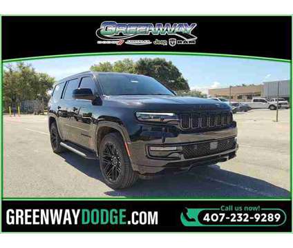 2024 Jeep Wagoneer Series II is a Black 2024 Jeep Wagoneer Car for Sale in Orlando FL