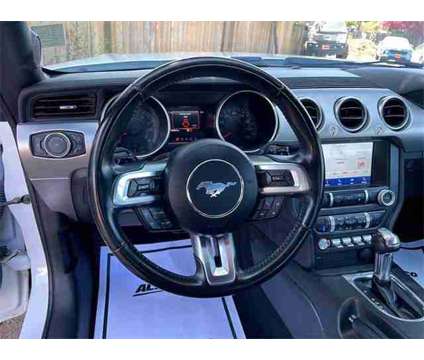 2020 Ford Mustang EcoBoost Premium is a White 2020 Ford Mustang EcoBoost Convertible in Sonoma CA